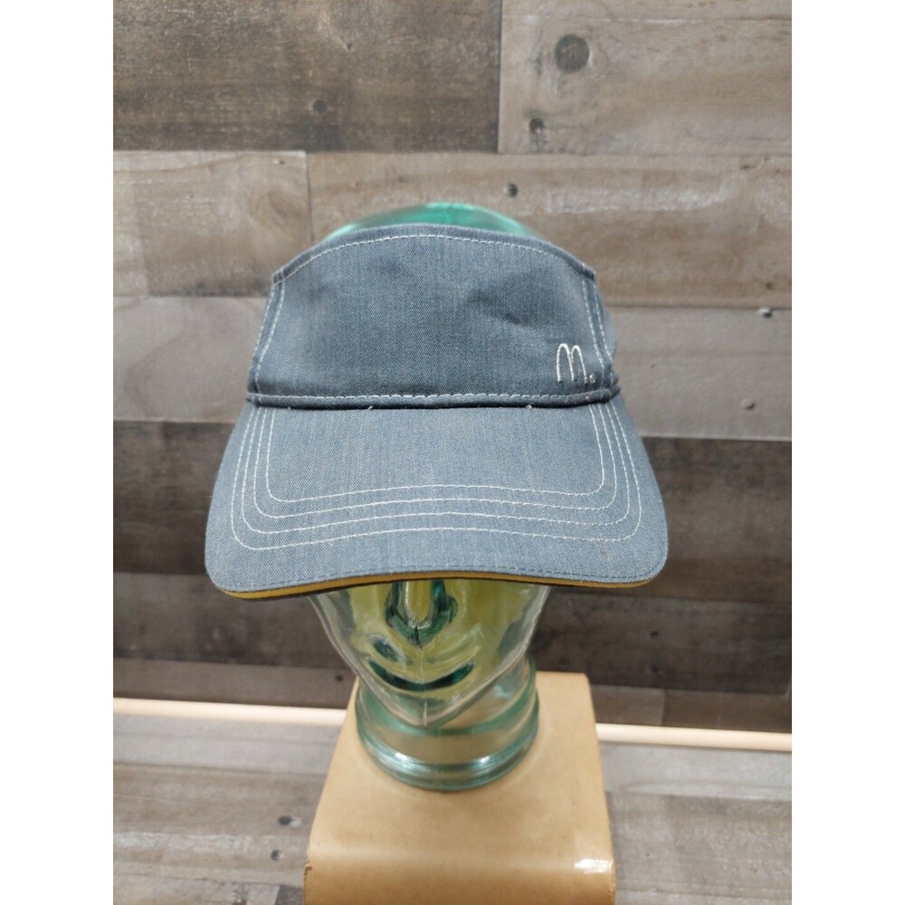 McDonald's Employee Blueish Adjustable visor